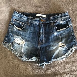 NWOT Eunina High Waisted Denim Short ☀️